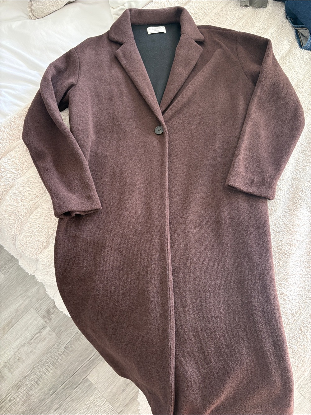 Z supply trench coat size medium